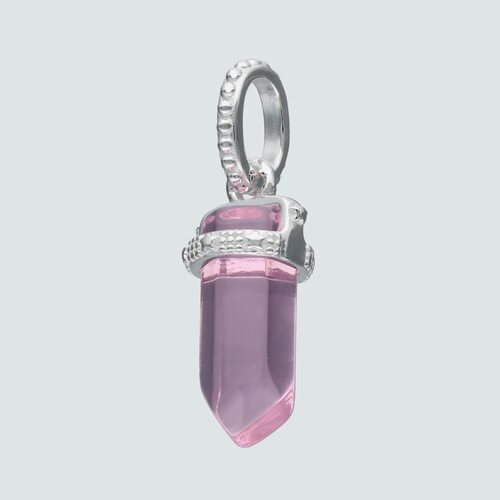 Colgante Cristal Rosado