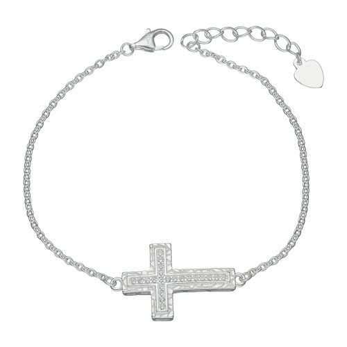 Pulsera Cruz con Circones