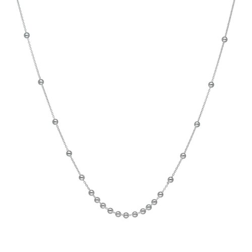 Collar Choker Ajustable Tradicional con Esferas
