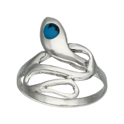 Anillo Serpiente Turquesa