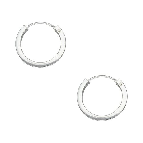 Argolla Corte Cuadrado 14 mm