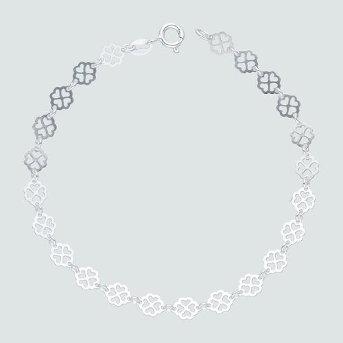 Pulsera Trébol Corazones