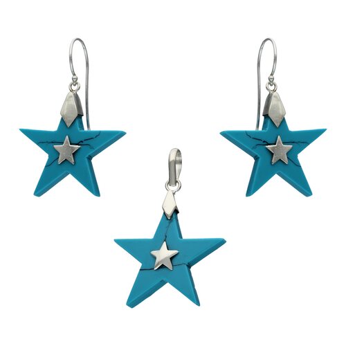 Conjunto Estrella Turquesa