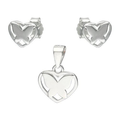 Conjunto Corazón Mariposa