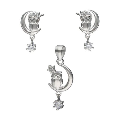 Conjunto Media Luna Búho Circones
