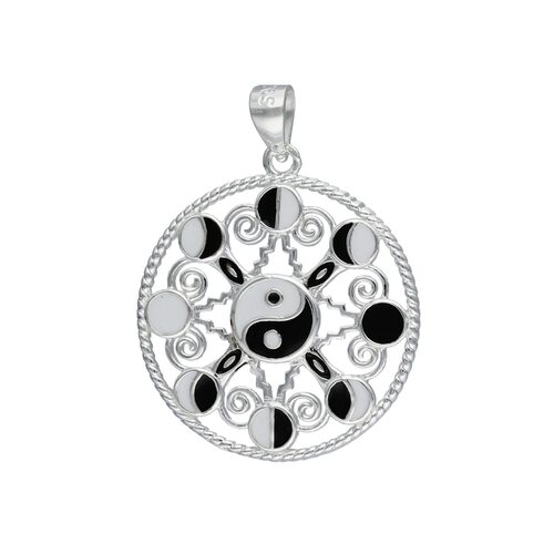 Colgante Yin Yang Esmaltado