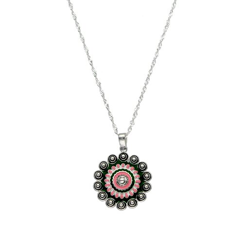 Collar Flor Esmaltada
