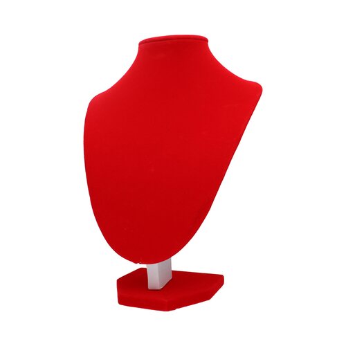 Cuello de Terciopelo Grande Rojo