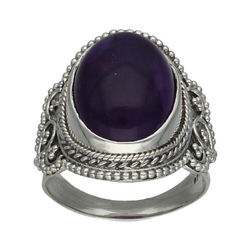 Anillo Amatista Ovalado