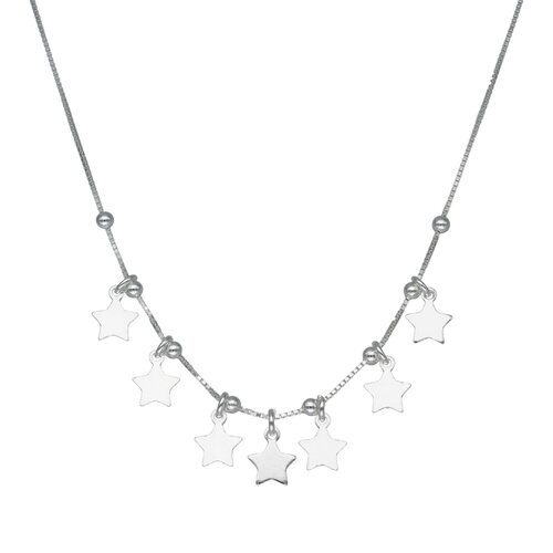 Collar Estrellas y Esferas