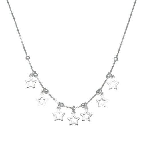 Collar Estrellas y Esferas