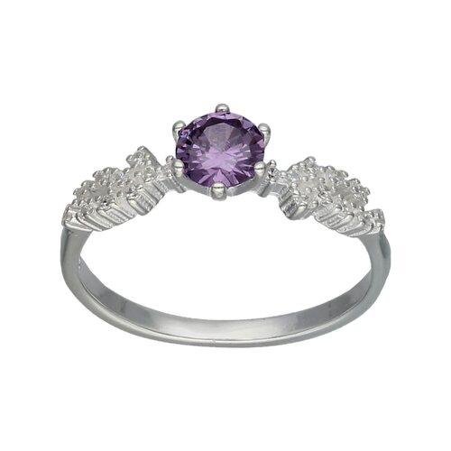 Anillo Circón Amatista