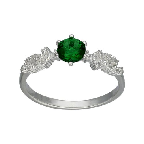 Anillo Circón Esmeralda