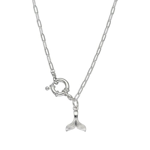 Collar Cola de Ballena con Broche Timón