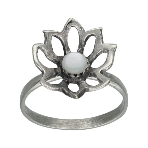 Anillo Flor Nácar