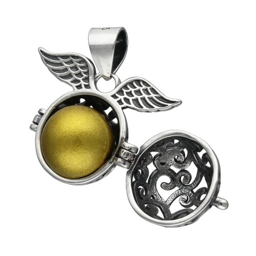 Colgante Llamador de Ángeles con Alas 13 mm