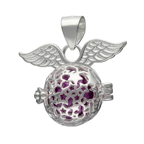 Colgante Llamador de Ángeles con Alas 13 mm