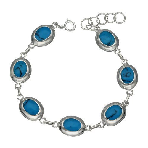 Pulsera Reversible Nácar Turquesa
