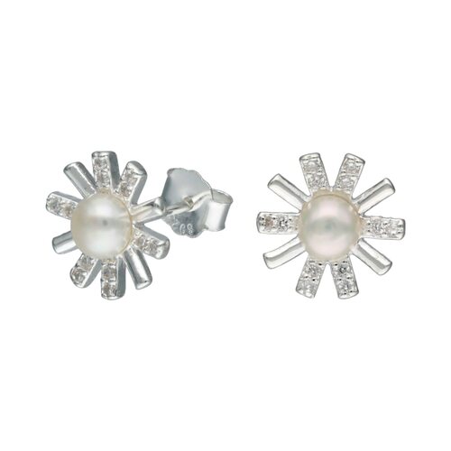 Aro Flor Perla Circones