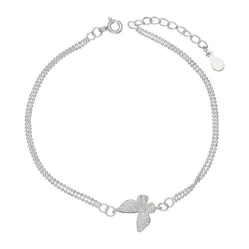 Pulsera Doble Mariposa Circones