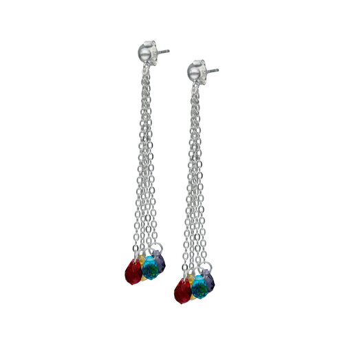 Aro Cristales Hecho con Swarovski® Multicolor
