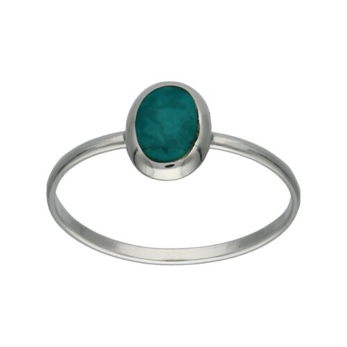 Anillo Ovalado Crisocola