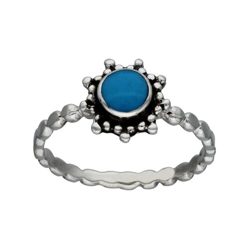 Anillo Sol Turquesa