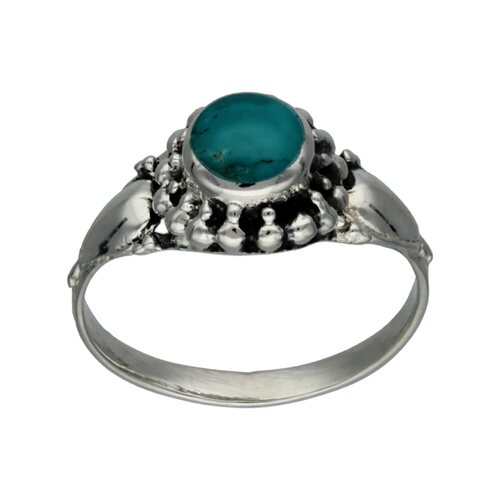 Anillo Flor Crisocola