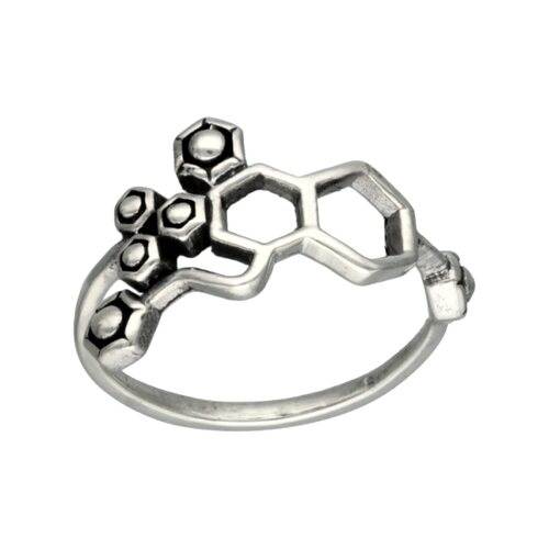Anillo Molécula Serotonina Amor
