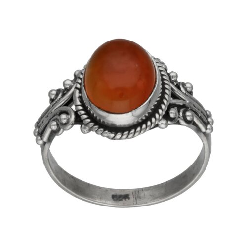 Anillo Cornalina Ovalado