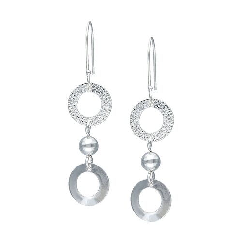 Aro Círculos Liso Martillado Esfera