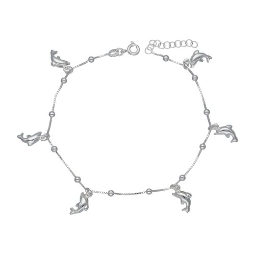 Tobillera Delfines Esferas
