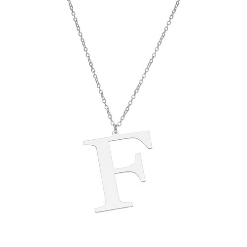 Collar Maxi Letra F