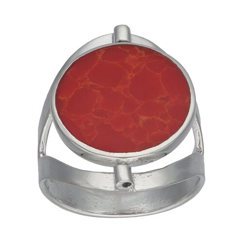Anillo Reversible Árbol de la Vida Jaspe