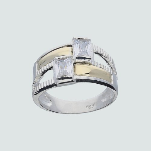 Anillo con Circones y Oro