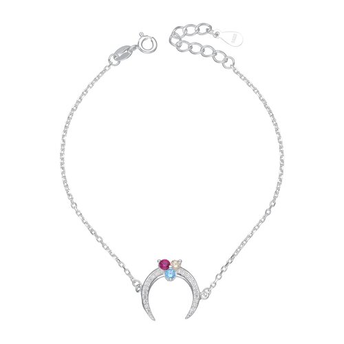 Pulsera Luna Invertida Circones Multicolor