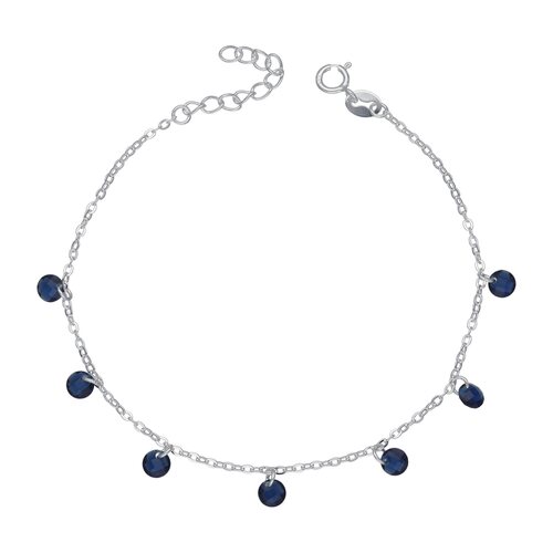 Pulsera Cristales Hecho con Swarovski® Azul