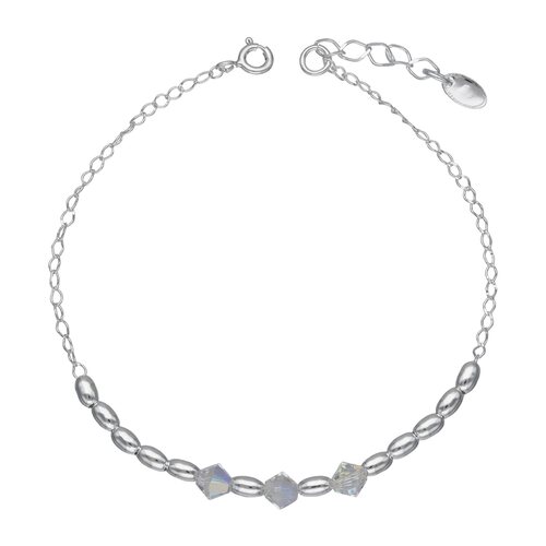 Pulseras Ovalos y Cristales