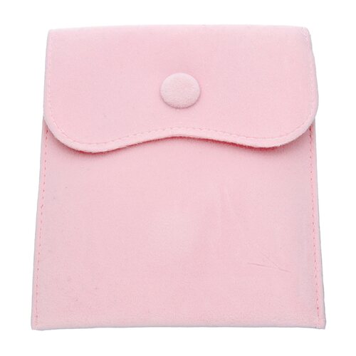 Bolsa de Terciopelo Rosada