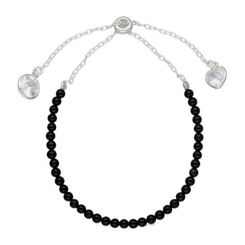 Pulsera Ajustable Esferas Ónix Circones