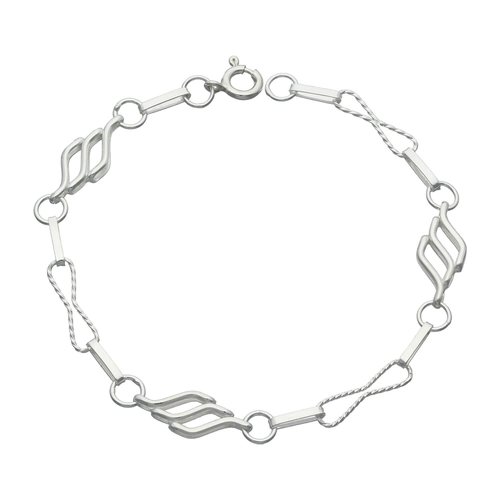Pulsera Infinito y Espiga
