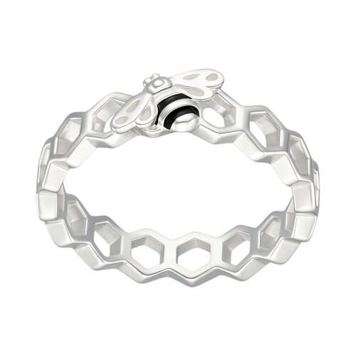 Anillo Panal Abeja Esmaltada 