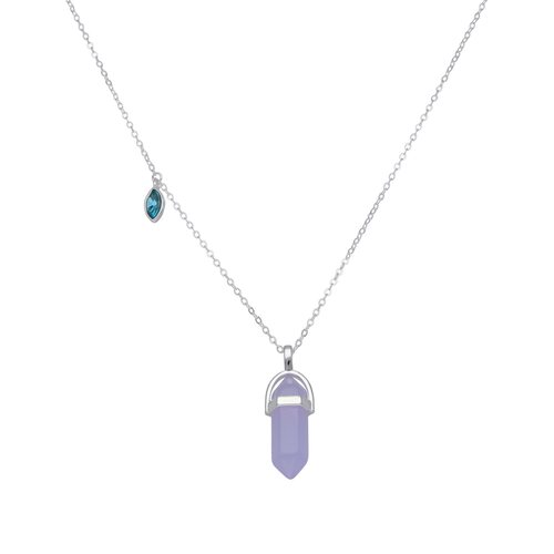 Collar Cristal Calipso Violeta 