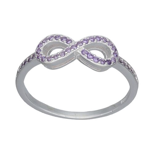 Anillo Infinito Circones Amatista
