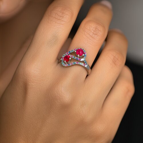 Anillo Ondas Circones Multicolor