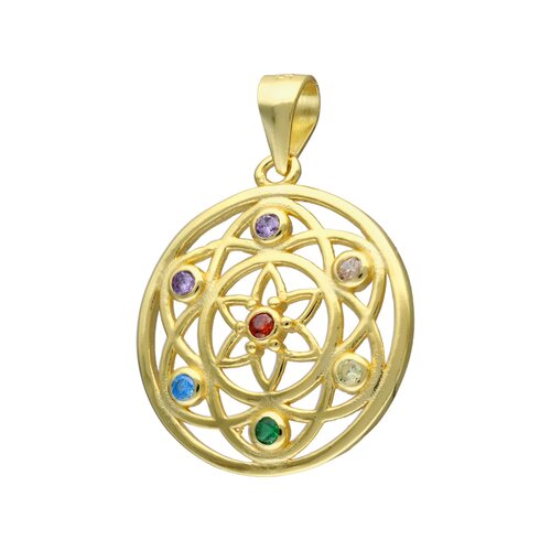 Colgante Mandala Circones 7 Chakras