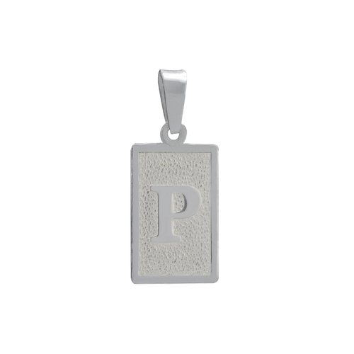 Colgante Placa Letra P