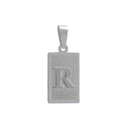 Colgante Placa Letra R