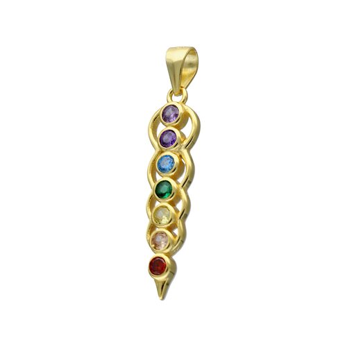 Colgante Circones Multicolor 7 Chakras