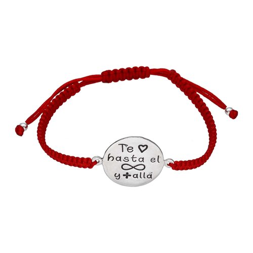 Pulsera Hilo Rojo Ajustable Te Amo